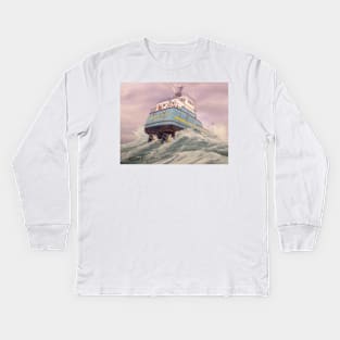 F/V Cornelia Marie Kids Long Sleeve T-Shirt